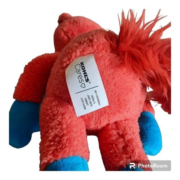 Dr Seuss Red Fox in Sox Plush Kohls Cares For Kids Sewn In Eyes Stuffed Animal - Picture 6 of 6